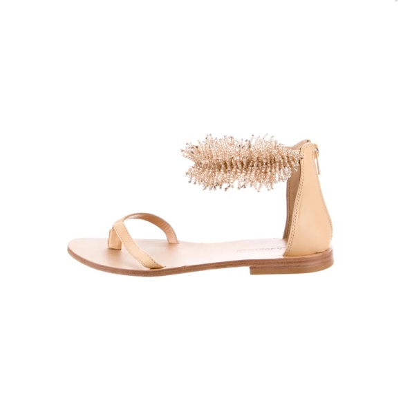 ULLA JOHNSON
Leather Beaded Accents Sandals
Size: 8 | IT 38 - Picture 5 of 5